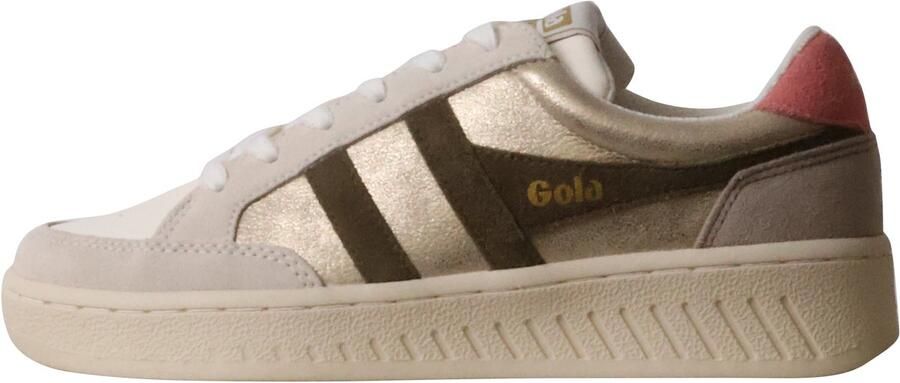 Gola Sneakers laag 'Superslam Blaze' taupe goud olijfgroen wit