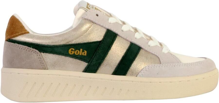 Gola Superslam blaze leren sneakers goud groen - Foto 2