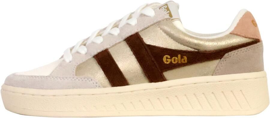 Gola Superslam Blaze Leren Lage Sneakers