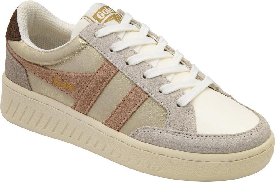 Gola Superslam blaze leren sneakers goud camel - Foto 4
