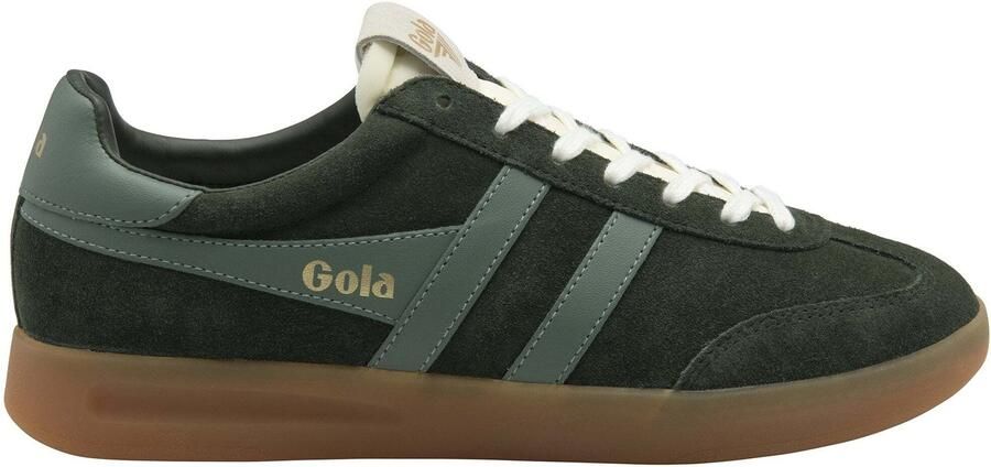 Gola Cyclone suède sneakers donkergroen - Foto 2
