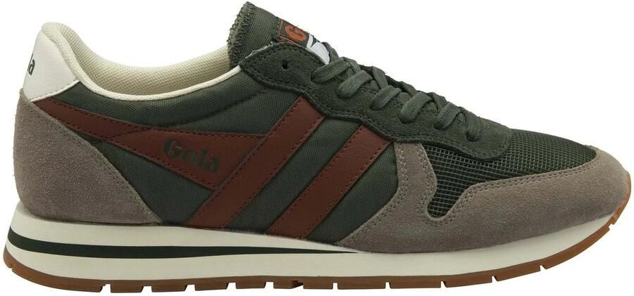 Gola Daytona Sneakers bruin olijfgroen