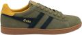 Gola Lage Sneakers EQUIPE II SUEDE - Kaki