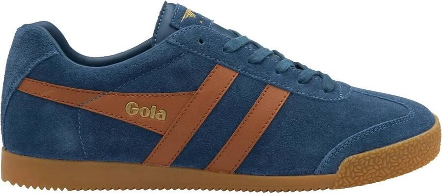 Gola Harrier Suede Sneakers blauw