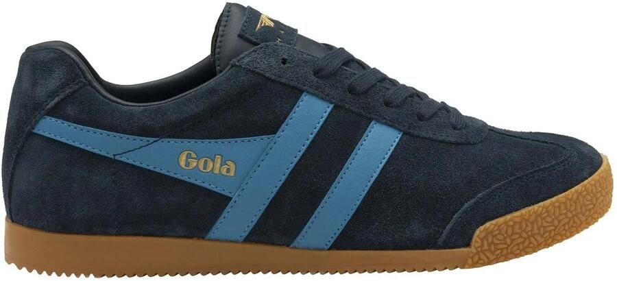 Gola Harrier Suede Sneakers blauw