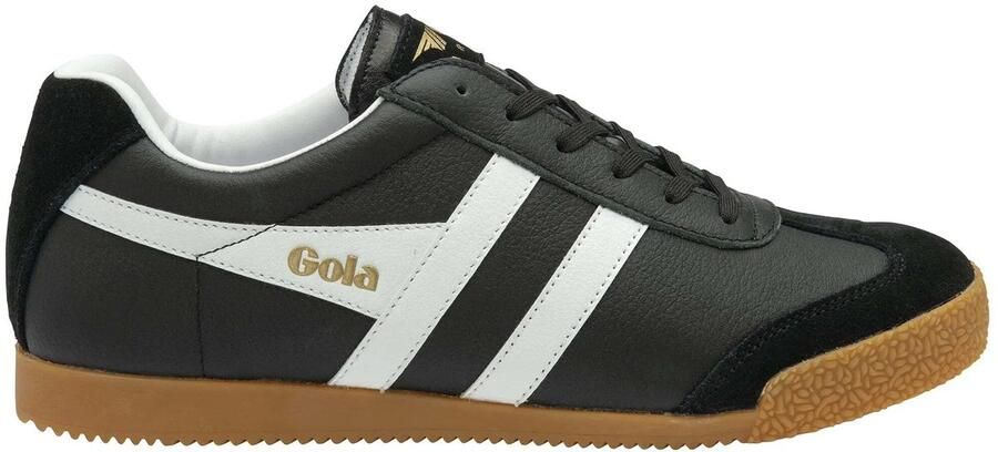 Gola Harrier Leather Sneakers zwart