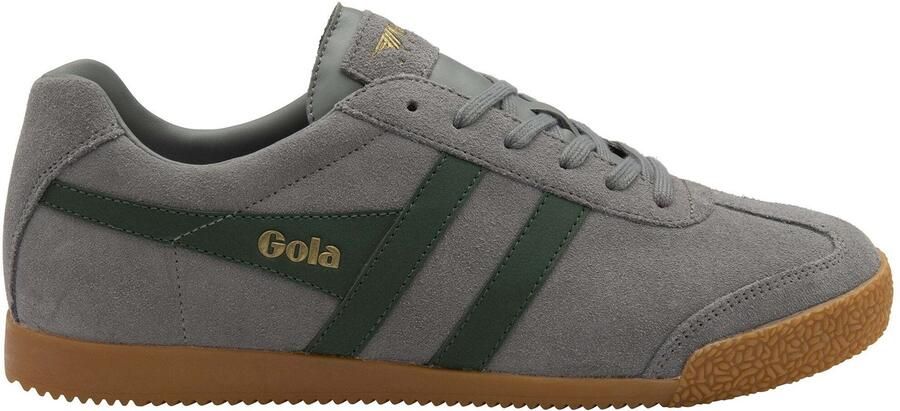 Gola Harrier Suede Heren Sneaker Cementgroen