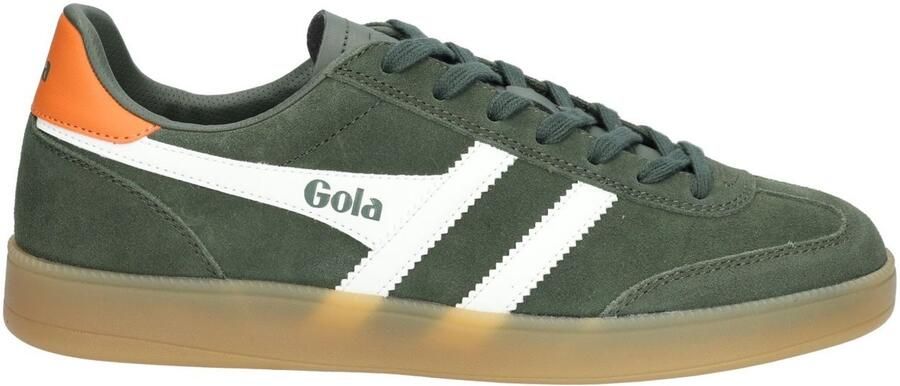 Gola Viper Herensneaker Donker-Khaki-Wit-Moody-Orange-Gum