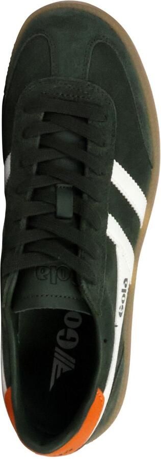 Gola Viper Herensneaker Donker-Khaki-Wit-Moody-Orange-Gum - Foto 2