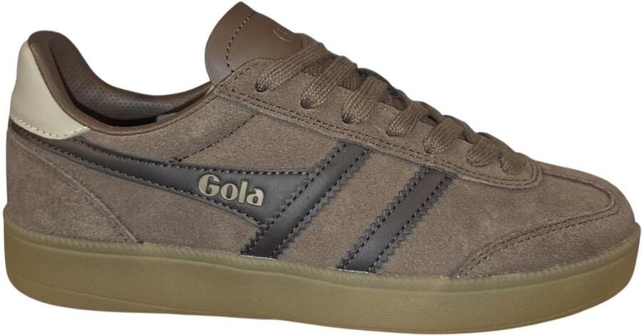 Gola Viper suède sneakers donkerbruin - Foto 4