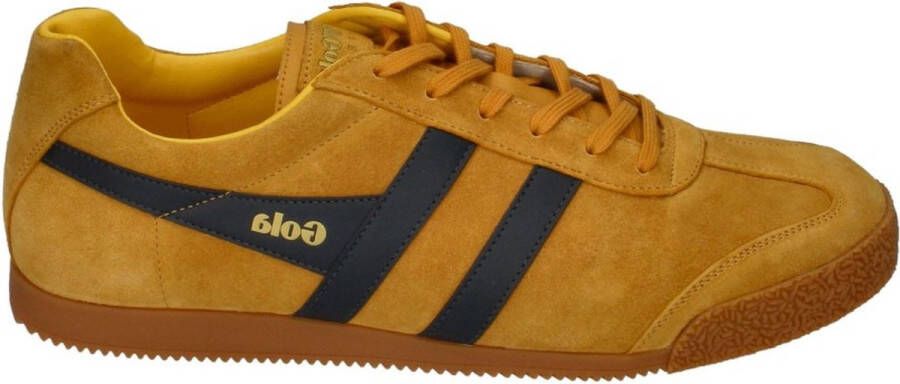 Gola Harrier Suede De sneakers van de manier Mannen Geel