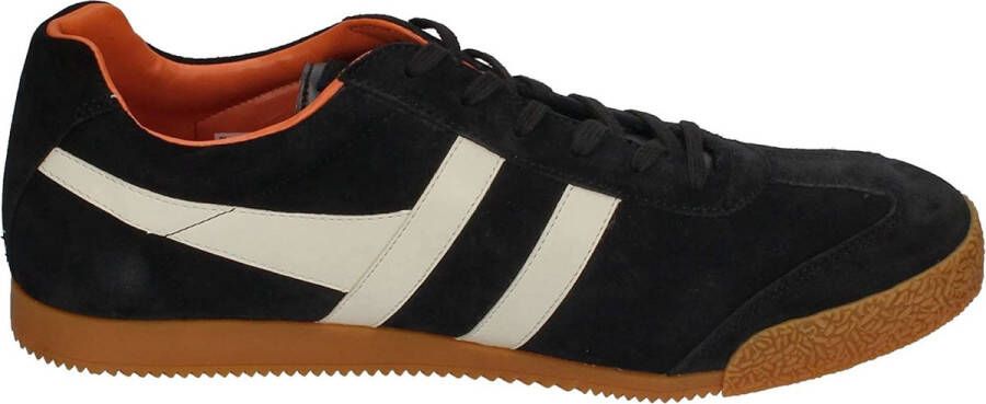 Gola Harrier Suede De sneakers van de manier Mannen Zwarte