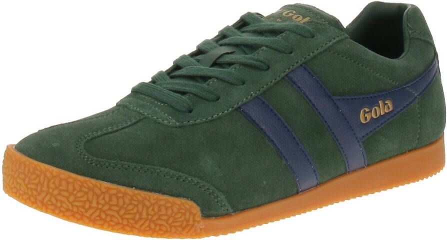 Gola Harrier Suede Heren Sneaker Evergreen-Navy
