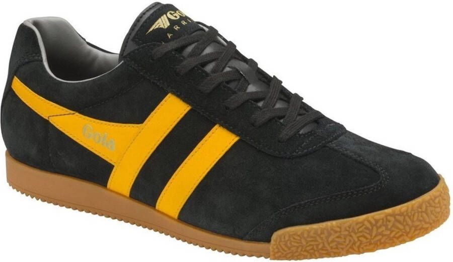 Gola Harrier Suede De sneakers van de manier Mannen Zwarte