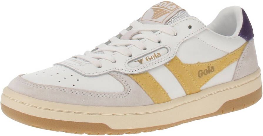 Gola Hawk Damesschoen Wit-Pollen-Plum