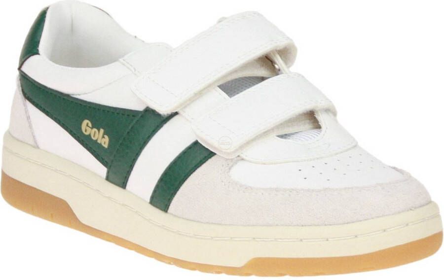 Gola Hawk Strap Sneaker Wit-Groen - Foto 1