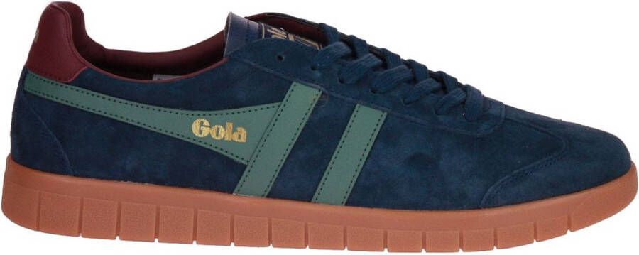 Gola Nette schoenen HURRICANE WB-NAVY SAGE BURGUNDY GUM CMB046