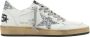 Golden Goose Witte Ballstar Sneakers met Glitter Ster en Hak White Dames - Thumbnail 1