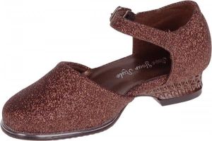 Golden Goose Galaschoen meisjes bruin brons met glitters