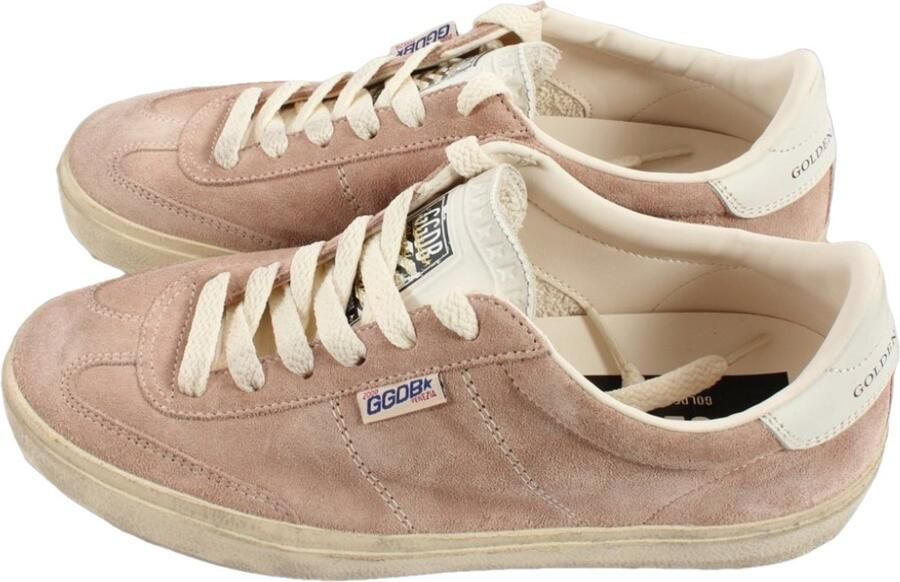 Golden Goose Ball Star Suede Sneakers Casual Wo Pink - Foto 2