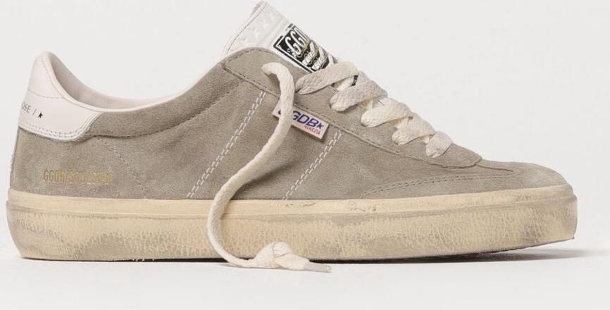 Golden Goose Low Top Lace-Up Sneakers with Suede Upper and Rubber Sole for Comfort