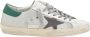 Golden Goose Gestempelde Lederen Sneakers met Stervormige Hak Gray Heren - Thumbnail 1