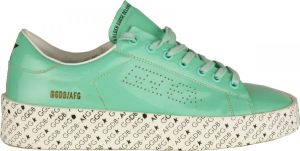 Golden Goose Green Leather Sneakers