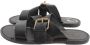 Golden Goose Margaret leren slippers Black Dames - Thumbnail 1