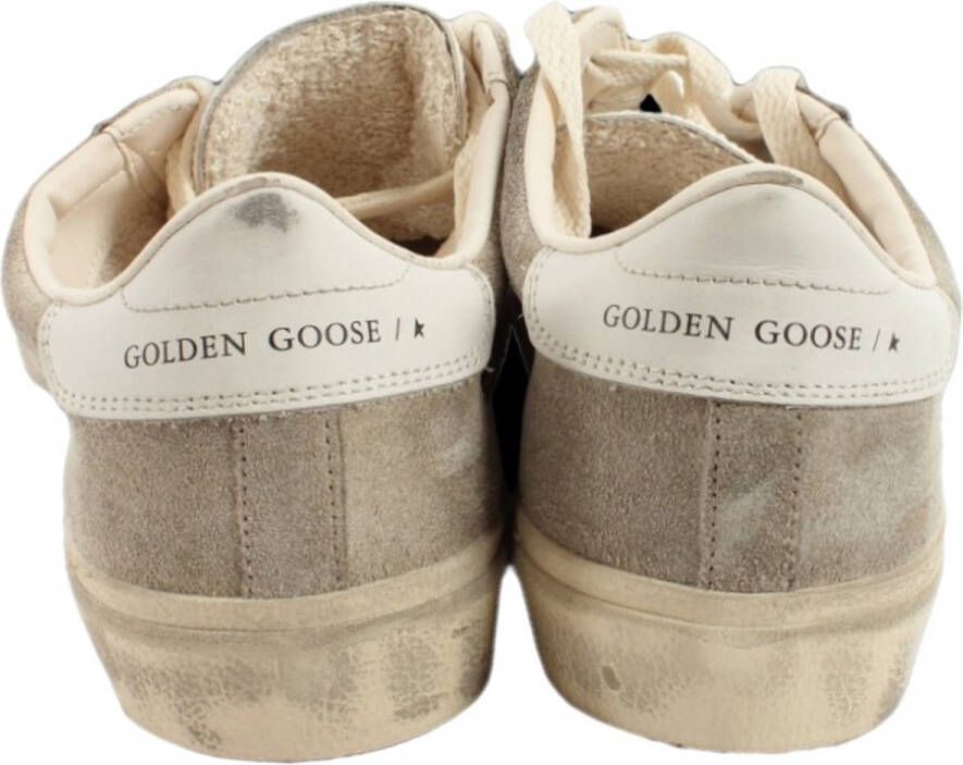 Golden Goose Low-Top Sneakers Soft Suede Lace-Up Sneakers With Subtle Branding in beige
