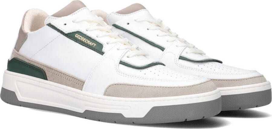 Goosecraft Blake Men Lage Sneakers Wit Retro Stijl Multicolor Heren