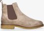 Goosecraft Chet 1 Heren Chelsea Boots Beige - Thumbnail 1