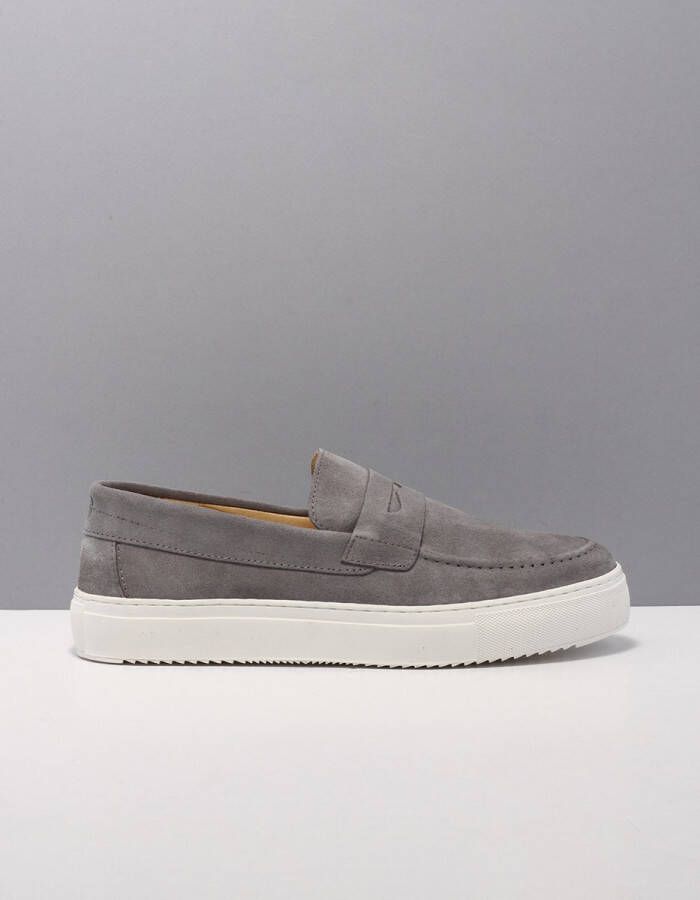 Goosecraft christian loafers heren grijs notu suede - Foto 4