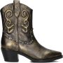 Goosecraft Viv 1-a Cowboylaarzen Western Laarzen Dames Goud - Thumbnail 2