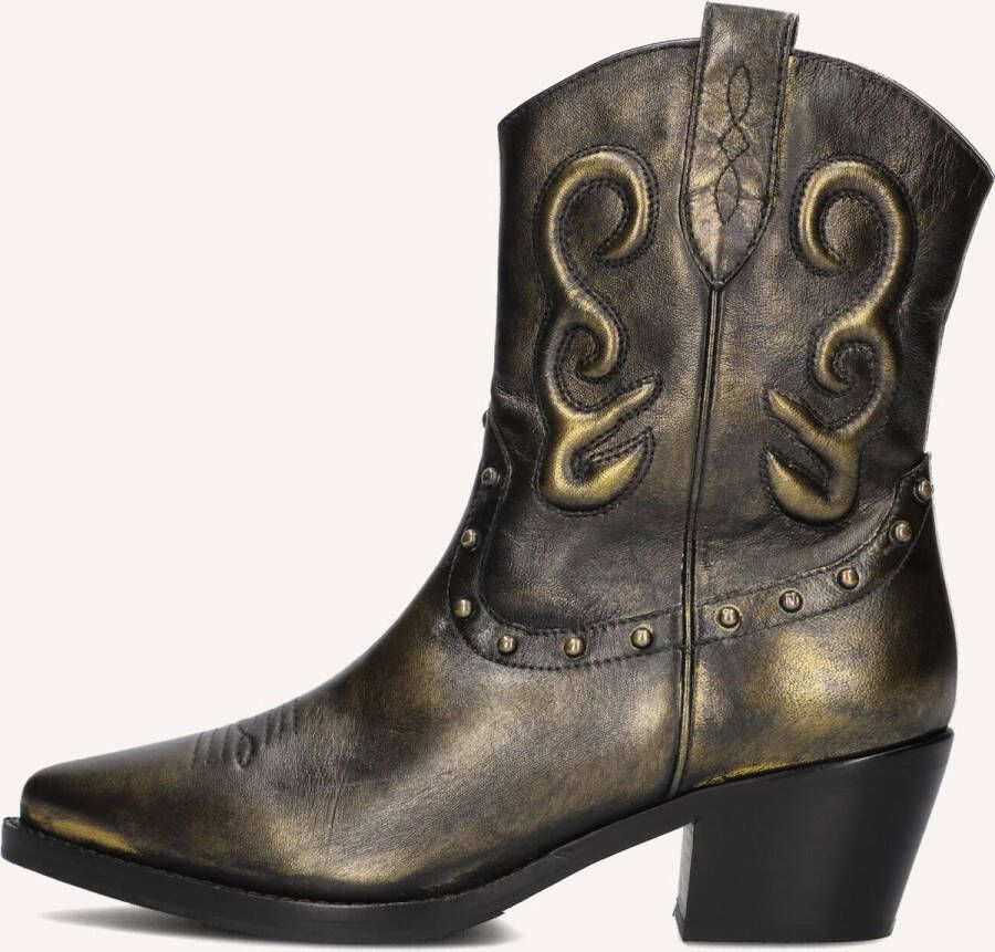 Goosecraft Viv 1-a Cowboylaarzen Western Laarzen Dames Goud - Foto 3