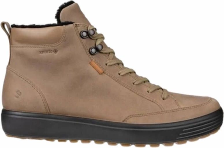 Gore-tex Sneaker ECCO Men Soft 7 Tred M Nutmeg Brown