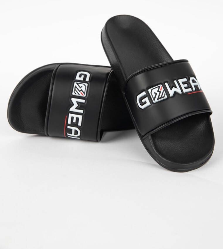 Gorilla Wear Gwear Badslippers Slides Zwart