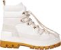 Tommy Hilfiger Gorpcore Laced Outdoor Boot Veterboots Laarzen Met Veters Dames Wit - Thumbnail 3