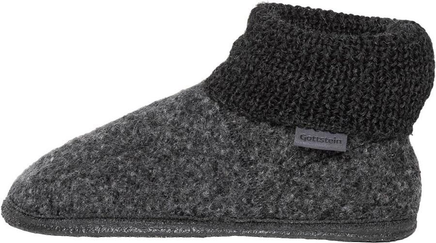 Gottstein Dames en Heren huissloffen Wool Venture High