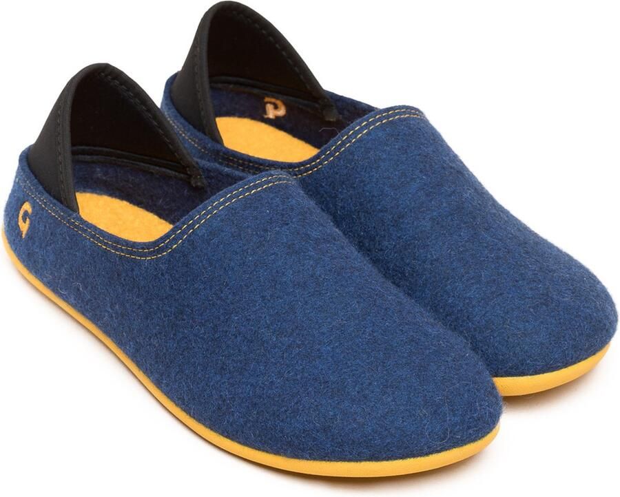 Gottstein Instappers 'Wool Slip-On' donkerblauw