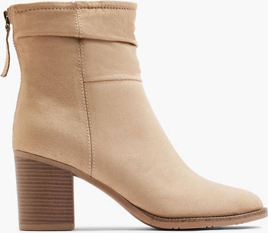 Graceland enkellaarzen beige