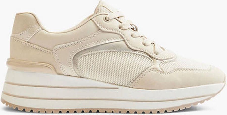 Graceland Beige sneaker platfor