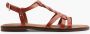 Graceland Bruine sandalen gevlochten - Thumbnail 2