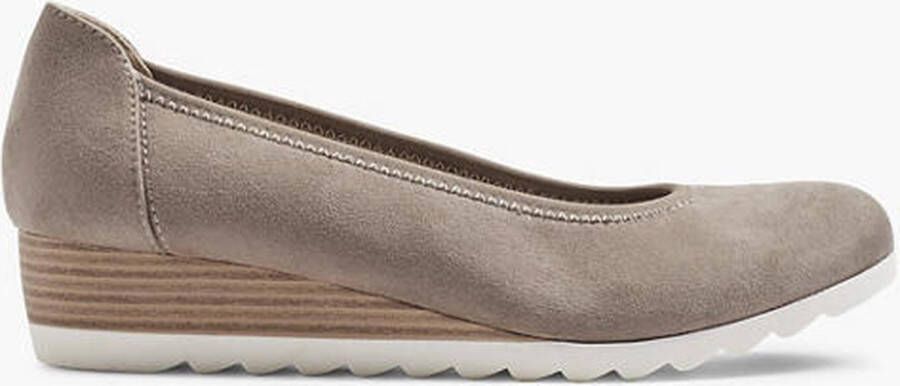 Graceland Taupe pump sleehak