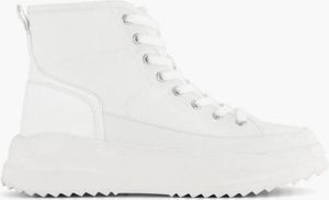 Graceland Witte hoge platform sneaker
