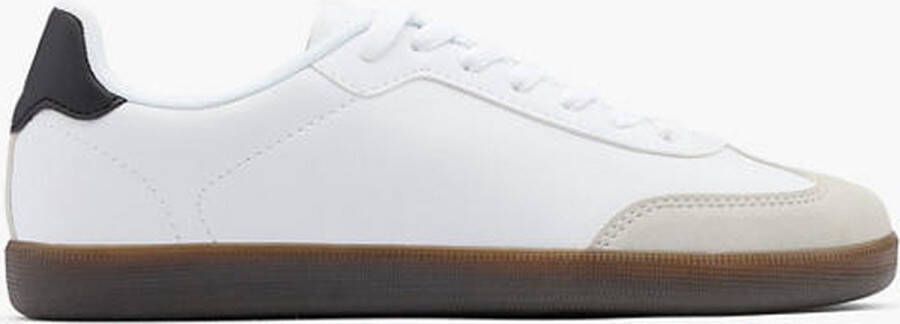 Graceland Witte retro sneaker