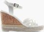 Graceland Witte sandalette sleehak - Thumbnail 2