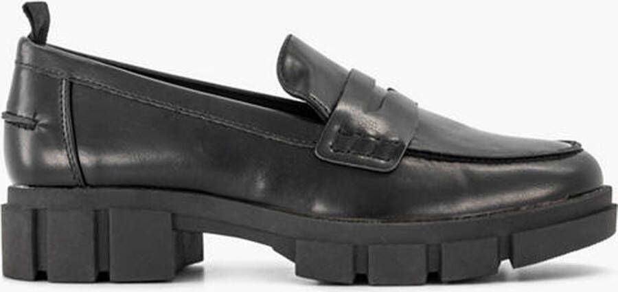 Graceland Zwarte chunky loafer