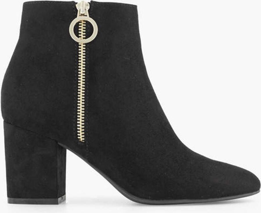 Graceland Zwarte enkellaars sierrits