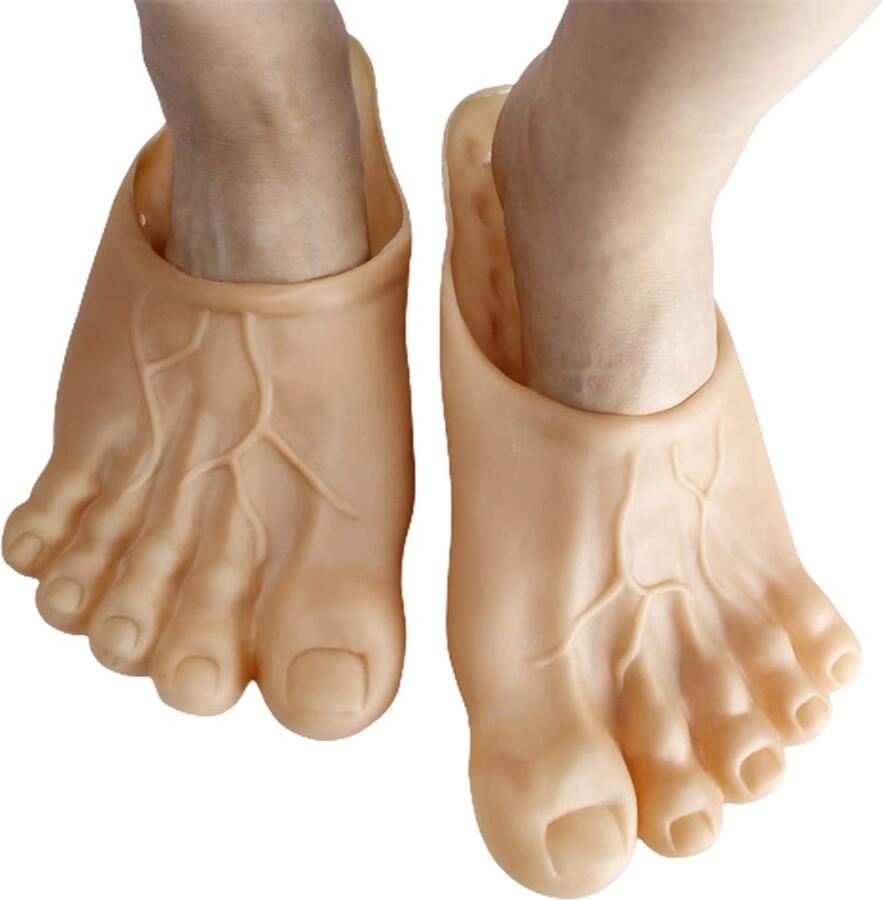 Grappige Slippers met Grote Tenen Perfect voor Halloween Rollenspel en Feestjes voor Jong en Oud