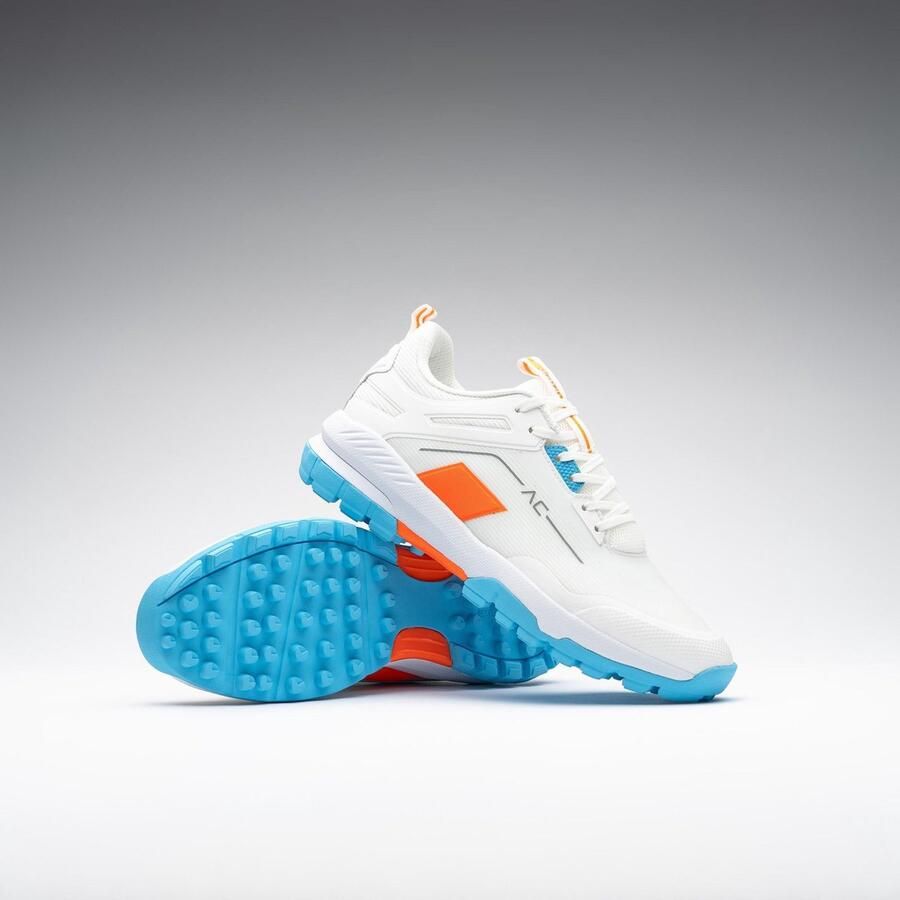 Grays Aero Cage X10 Dames Hockeyschoenen Wit Blauw